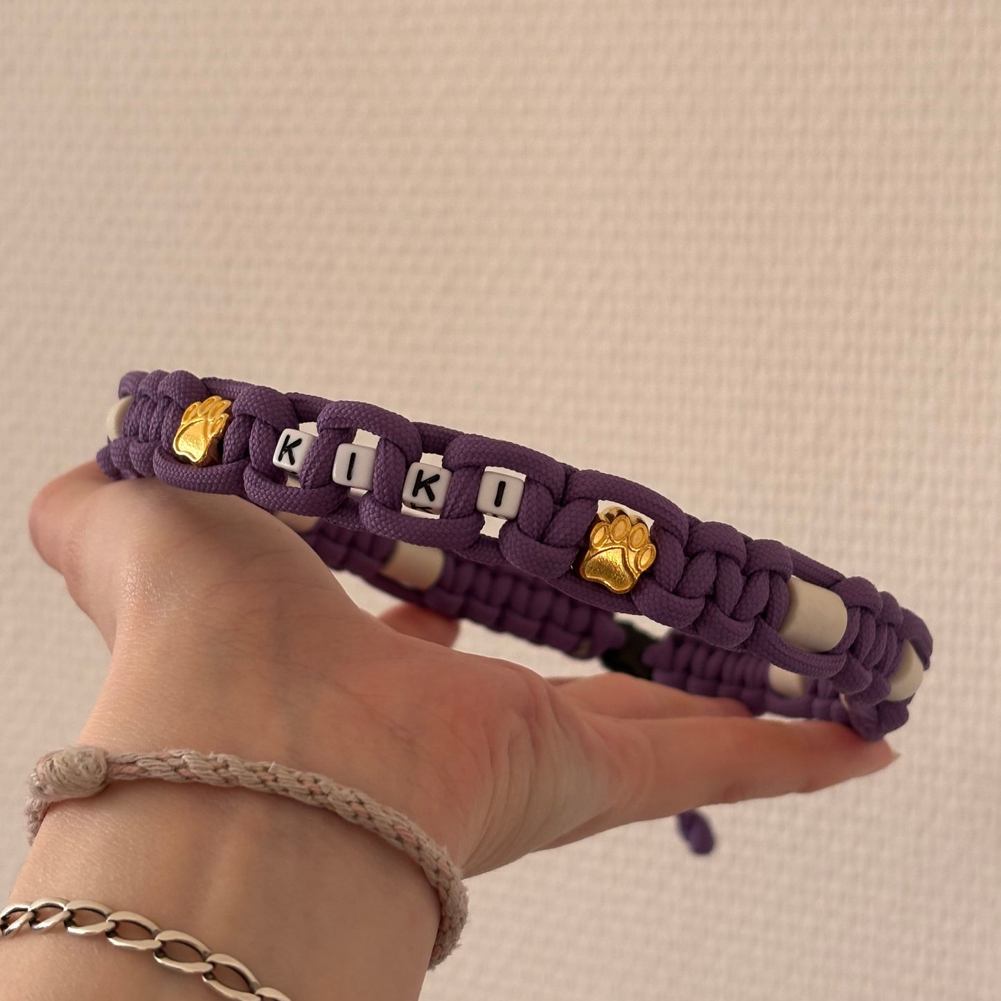 Collier Anti-Tiques EM avec prénom